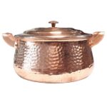 Persian Copper Stock Pot - Traditional Cooking Pot Model Tiyanche
