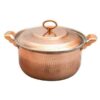 Persian Copper Stock Pot - Traditional Cooking Pot Model 014