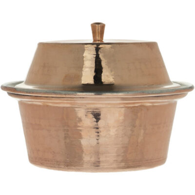 Persian Copper Stock Pot – Traditional Hammered Cooking Style W542