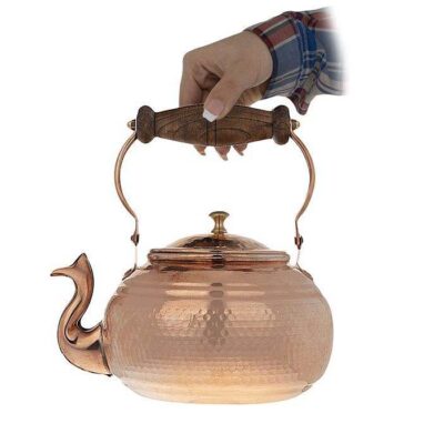 Persian Copper Tea Kettle Durable Stovetop Traditional Hammered