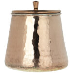 Persian Copper Dizi Pot with Lid for Cooking Abgoosht