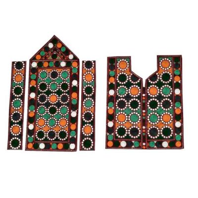 Handmade Balochi Embroidered Dress Panel