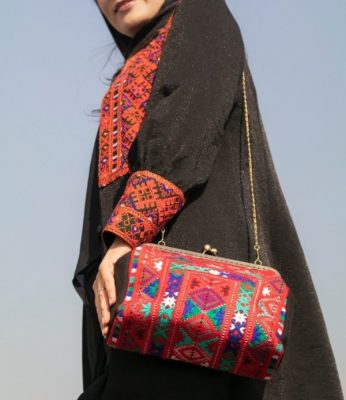 Handmade Balochi Embroidered Dress Panel – Classic Design