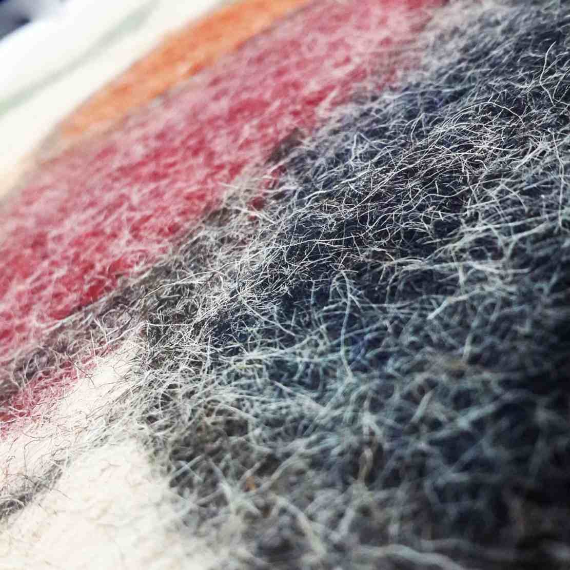 Persian Wool Felt Rug 100% Natural and Handmade Teb205