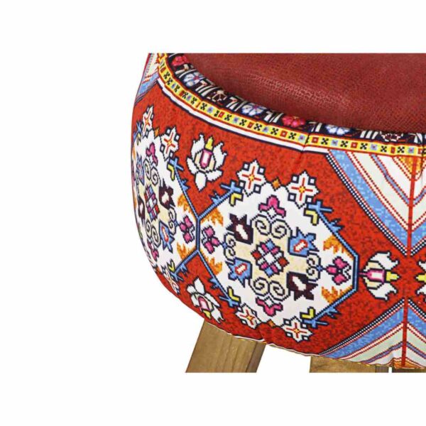 Persian Footstool Pouf Kilim Design AK33