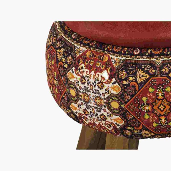 Persian Footstool Pouf Model Carpet