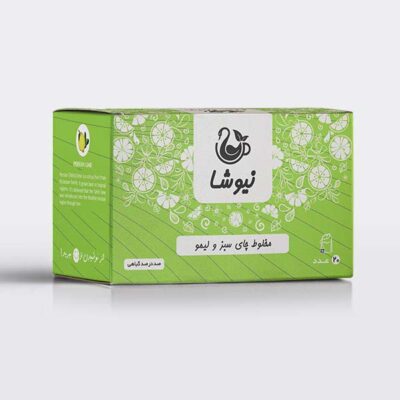 Newsha Lemon Flavored Green Tea