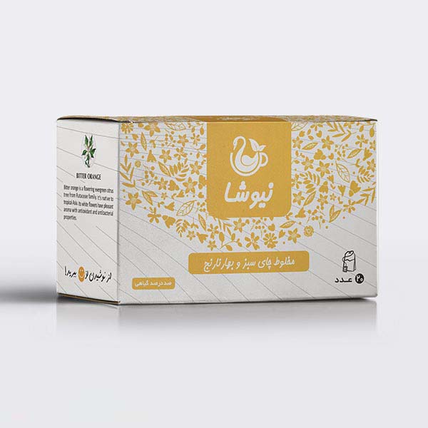 Newsha Orange Blossom Flavored Green Tea