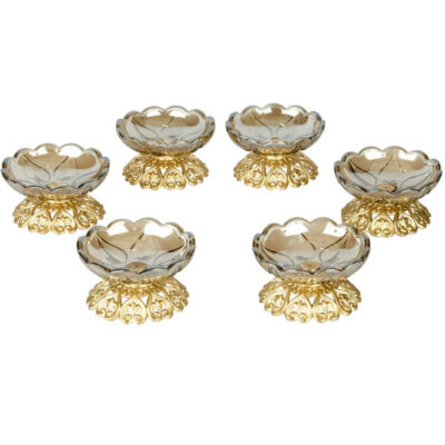Elegant Crystal Haft-sin Set for Nowruz Persian New Year