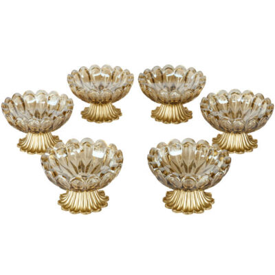 Elegant Crystal Haft-sin Set for Nowruz Persian New Year C2124