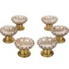 Elegant Crystal Haft-sin Set for Nowruz Persian New Year