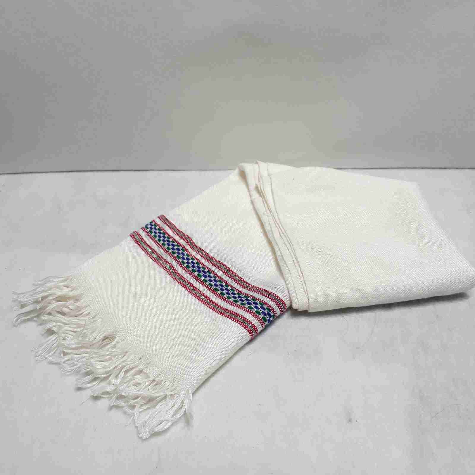 Persian Cotton Beach & Pool Towel – Handwoven, Light & Thin (2-Pack)
