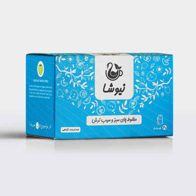 Newsha Sour Apple Flavored Green Tea