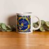 Persian Ceramic Coffee Mug - Saadi Calligraphy Poem