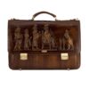 Persian Leather Briefcase - Achaemenid Model