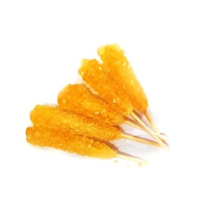 Nabat – Persian Saffron-Flavored Hard Rock Candy on Stick 400 grams