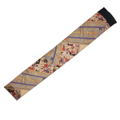 Persian Silk Neck Scarf for Women Luxe and Vibrant Shahnameh
