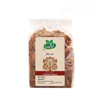 100% Organic and Unshelled Almonds – 500g Pack