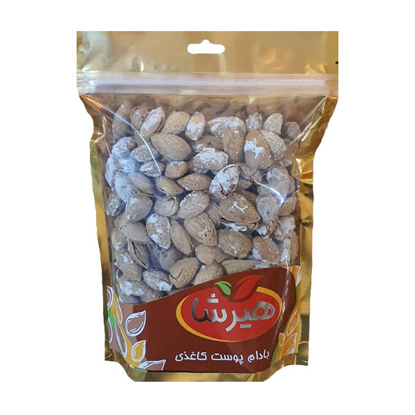 Salted & Roasted Soft Shell Almonds (Kaghazi Badam) - 400 grams