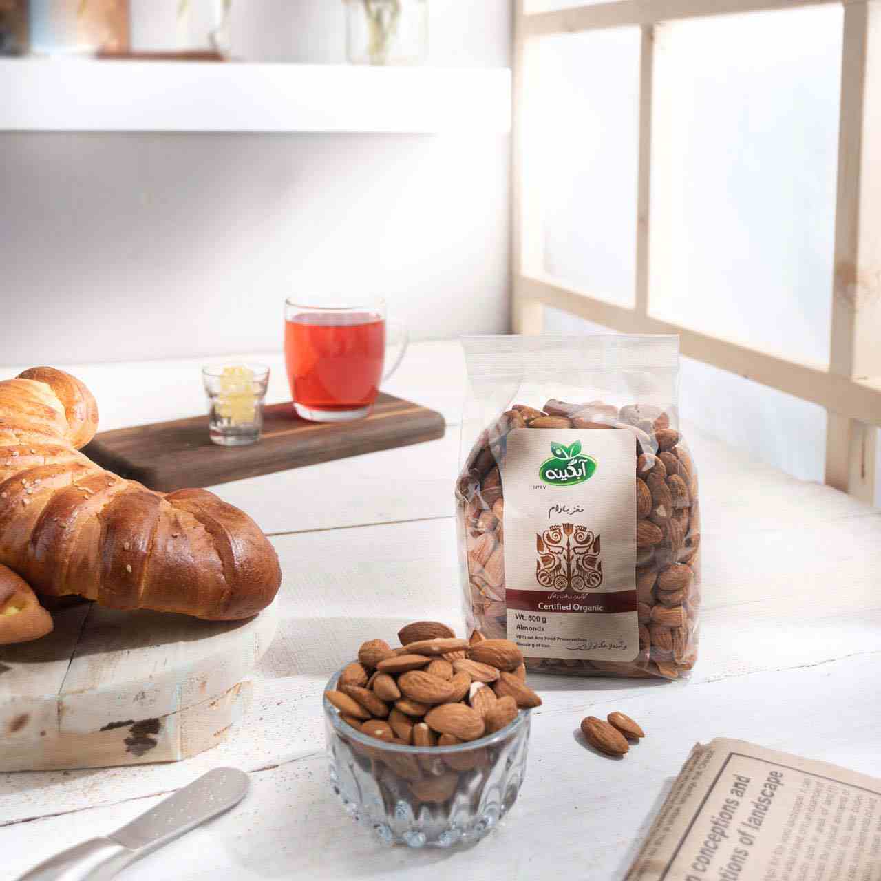 100% Organic and shelled Almonds – 500g Pack