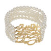 Persian Beaded Bracelet for Women – Calligraphy Poem