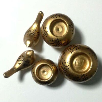 Persian Pottery Tealight Candle Holder Model Eshgh (Love)