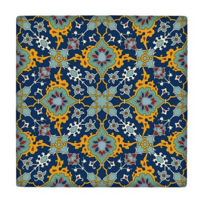 Decorative Persian Framed Ceramic Tile – wk200
