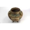 Handcrafted Decorative Persian Pottery Vase with Art Motif Negar
