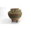 Handcrafted Decorative Persian Pottery Vase with Art Motif Negar