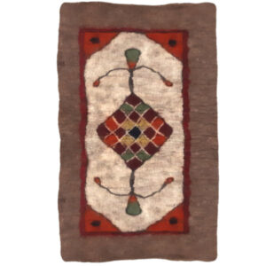 Persian Handmade Felt Carpet Teb306