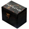Wooden Box for Gift Giving with Persian Inspired Pattern Del & Jan Poem