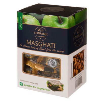 Persian Lari Masghati Halva with Nuts and Apple Flavor (3x)