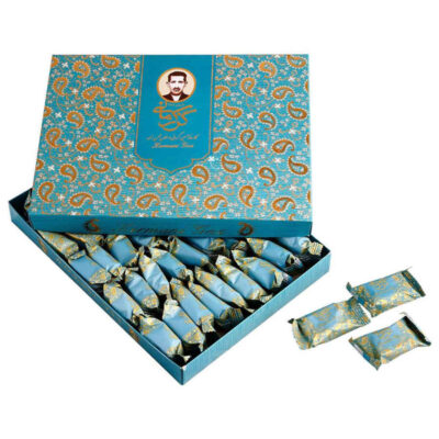 Kermani Gaz: 28% Pistachio – Traditional Iranian Nougat with Rosewater – 450g