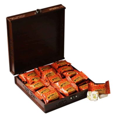 Persian Gaz: Pistachio – Traditional Rosewater Nougat 500 gr, (2x)