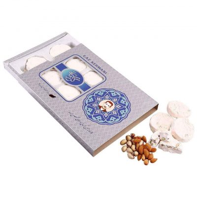 Kermani Ardi Gaz: Pistachio & Almond – Traditional Iranian Nougat with Rosewater
