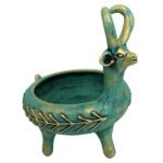 Decorative Persian Accent - Pottery Candy Bowl Model Goat