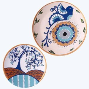 Persian Pottery Plates Model Eye