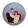 Hand-Painted Decorative Pottery Plate Love's Portrait