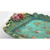 Hand Painted Resin Serving Tray Model Bagh Firoze