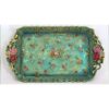 Hand Painted Resin Serving Tray Model Bagh Firoze
