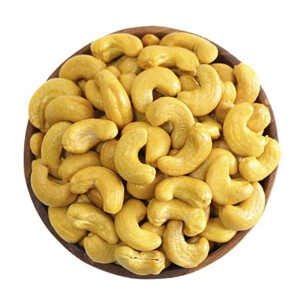 Saffron-Infused Salted & Roasted Whole Cashews - 1000g