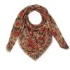 Summer Scarf for Women - Luxe and Vibrant Artistic Print