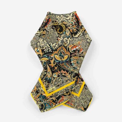 Summer Scarf for Women – Luxe Paisley Print, Vibrant Design