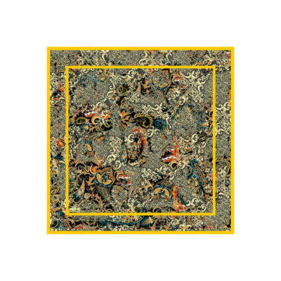 Summer Scarf for Women – Luxe Paisley Print, Vibrant Design