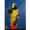 Persian Print Shawl for Women Artistic Lashgariyan