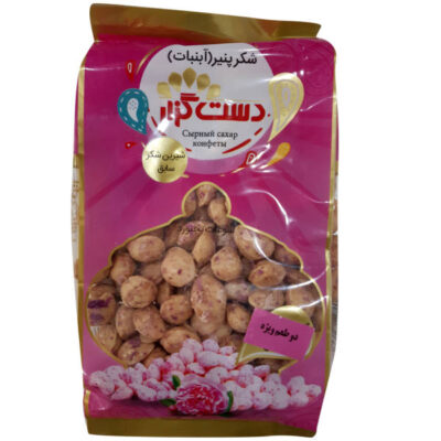 Persian Shekar Panir – Coated Candy with Damask Rose & Saffron