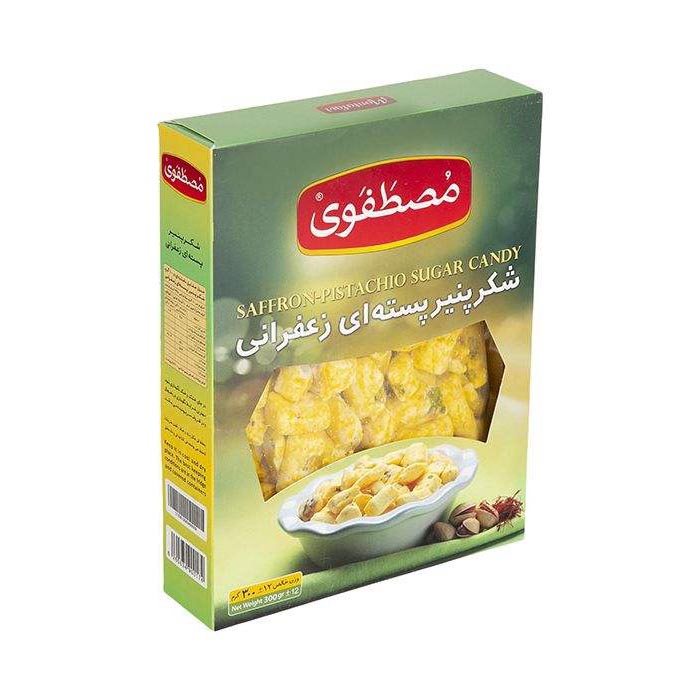Persian Shekar Panir – Coated Candy with Saffron & Pistachio (2x)