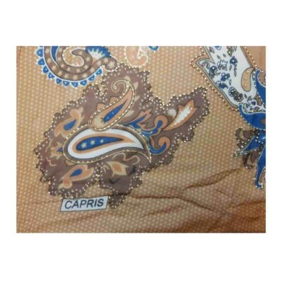 Silk Scarf for Women – Luxe Paisley Print, Vibrant Cashmere Design