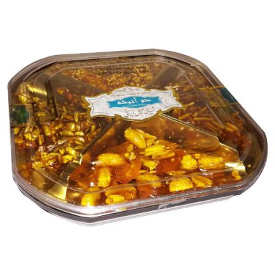 Sohan Asali – Persian Mixed Nuts & Seeds Saffron-Rosewater Brittle Toffee (2 Packs)