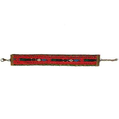 Balochi Embroidered Suzani Bracelet Model Zina